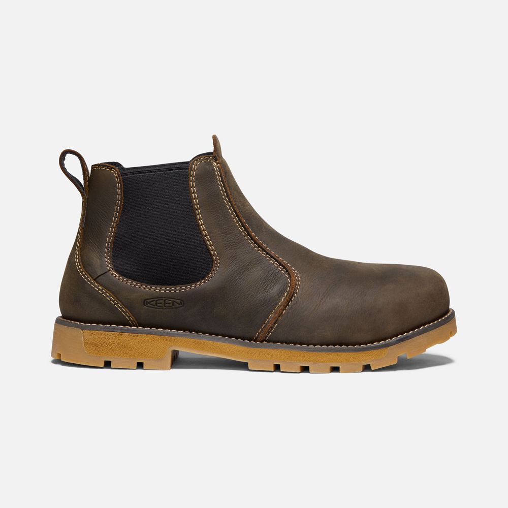 Botte de Travail Keen Homme Marron | Seattle Romeo (Aluminum Toe) | RQAWF-9834